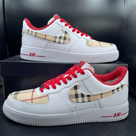 air force 1 per burberry|drippy air force 1 shoes.